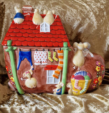 Rayware "Mouse House" Cookie Jar