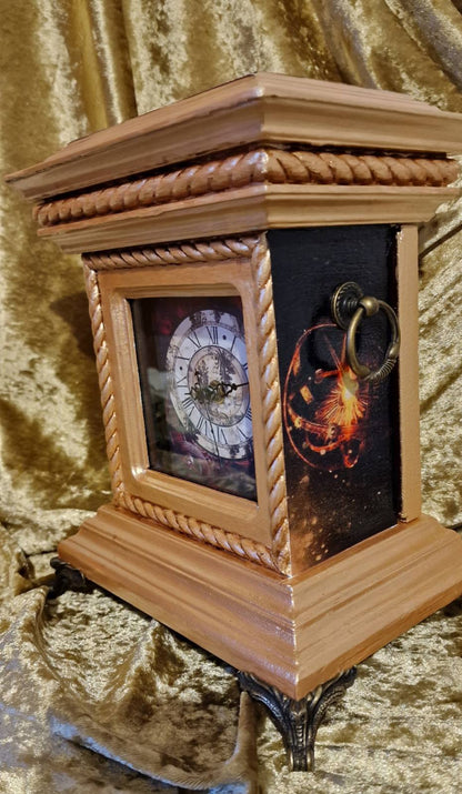 Harry Potter "Cursed Child" Handcrafted Mantel Clock