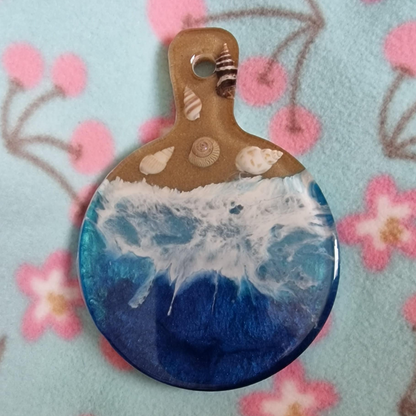 Epoxy "Ocean" Handmade Coaster/Decor