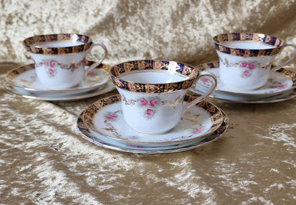 Duchess Edwardian tea cup trio, Pattern 1670