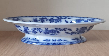Early Minton Delft Blue and White tureen, c.1871