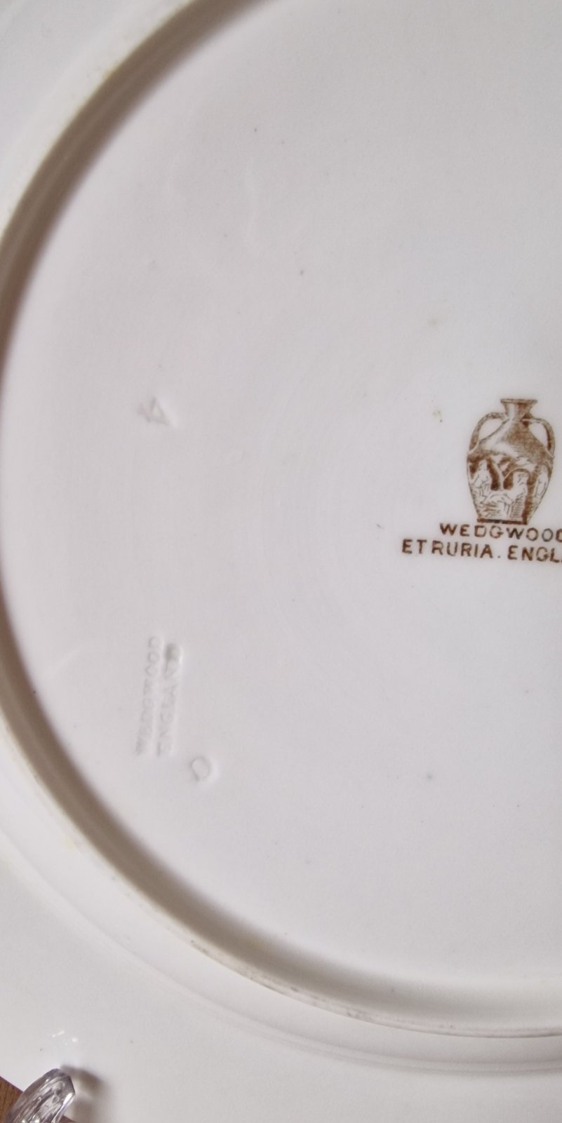 Wedgwood Etruria England Antique Serving Plates, set of 6, c.1906