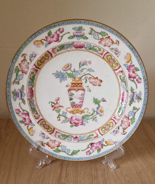 Royal Doulton Floral 10.7" Dinner plate, c.1900s