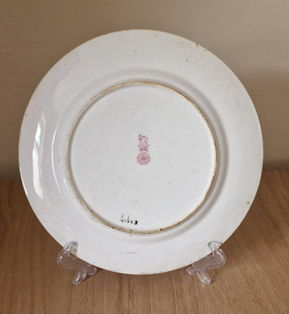 Royal Doulton Floral 10.7" Dinner plate, c.1900s