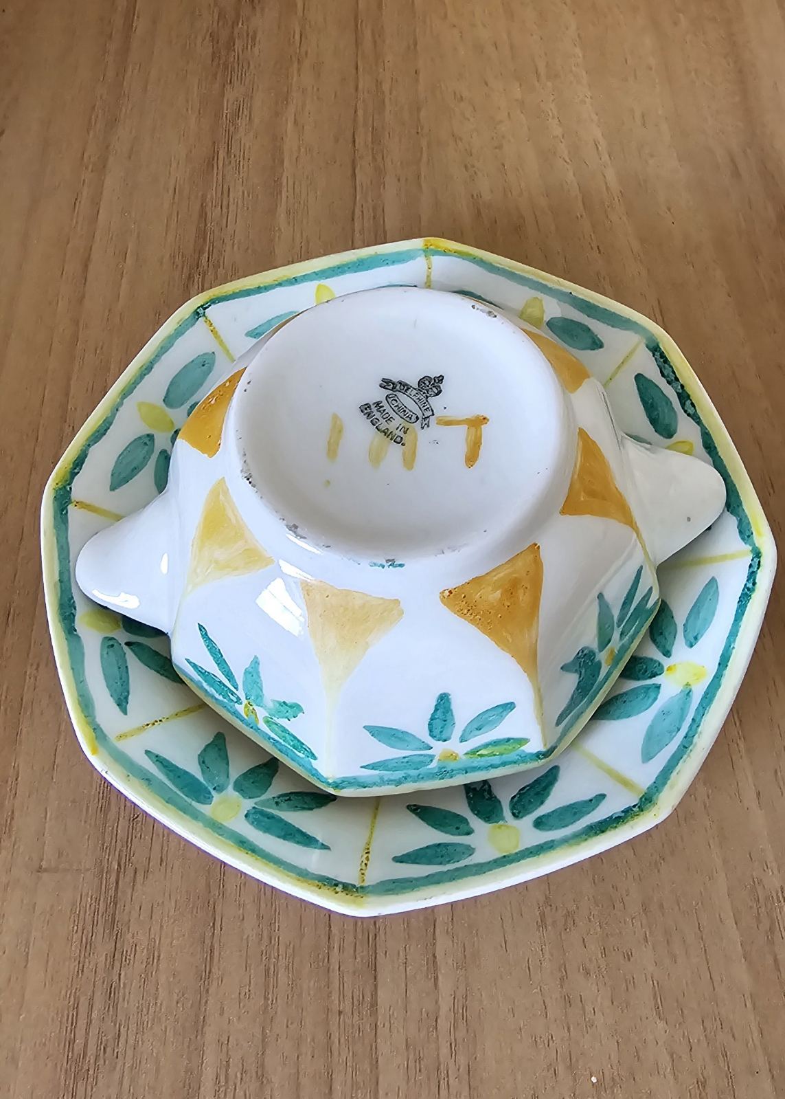 Delphine Art Deco china part tea set, c. 1920's